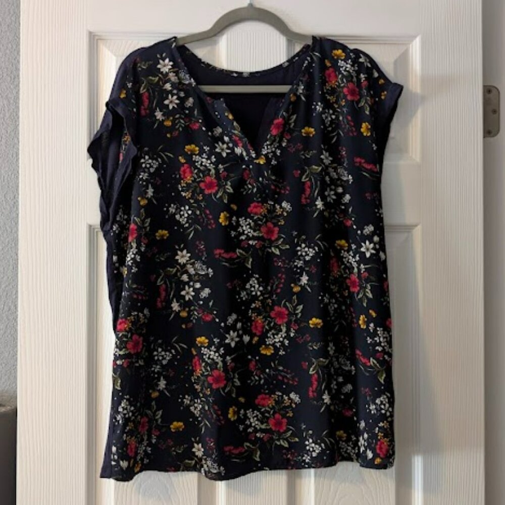 Papermoon Reece Mixed Media Blouse